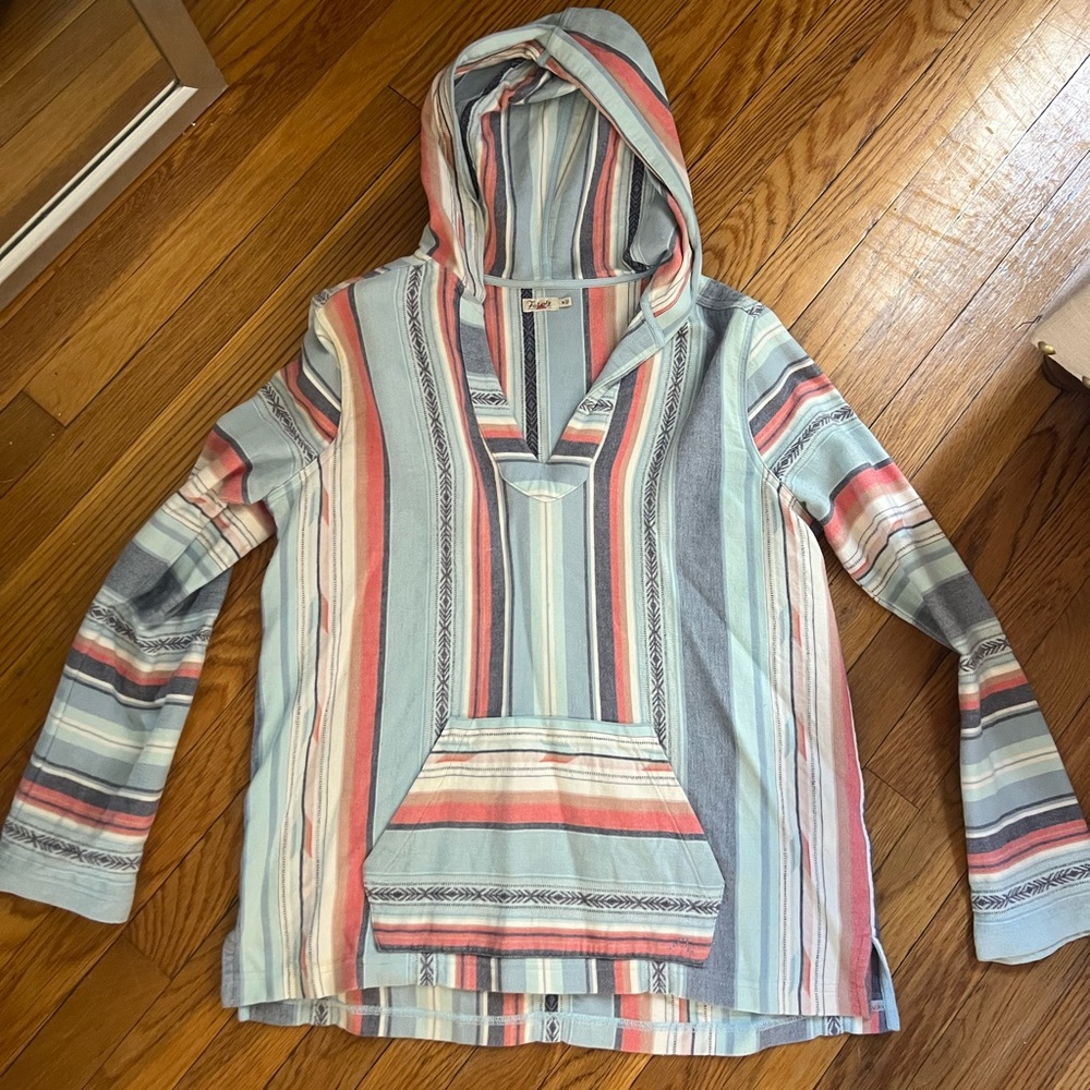 Faherty Baja Poncho